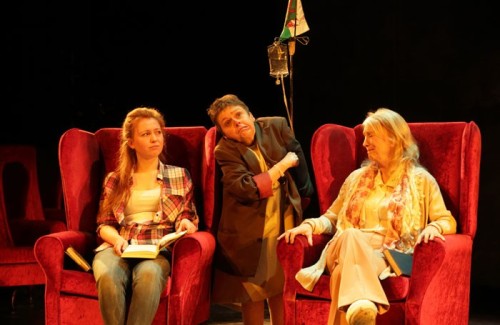 Bethan Rose Young, Sara Beer, Sharon Morgan in Kaite O'Reilly's 'Cosy'. Photo: Farrows Creative